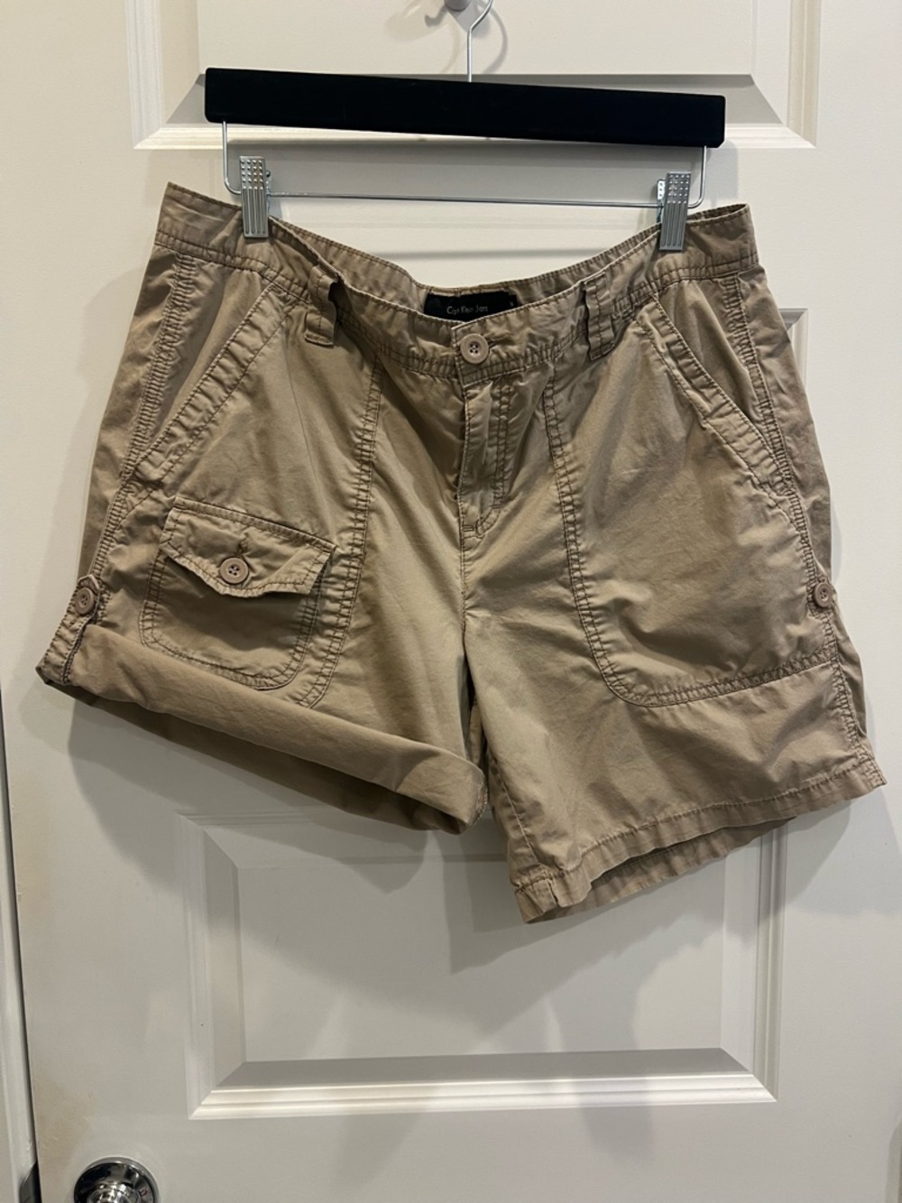 Calvin Klein Jeans Tan Utility Cargo Shorts